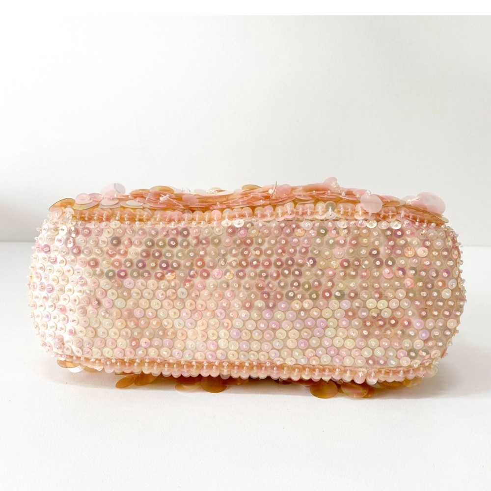 Prada Pink Sequin Shoulder Bag- Rare Vintage - Picture 3 of 6